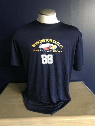 Burlington Eagles Navy Warm Up T-shirt 2019